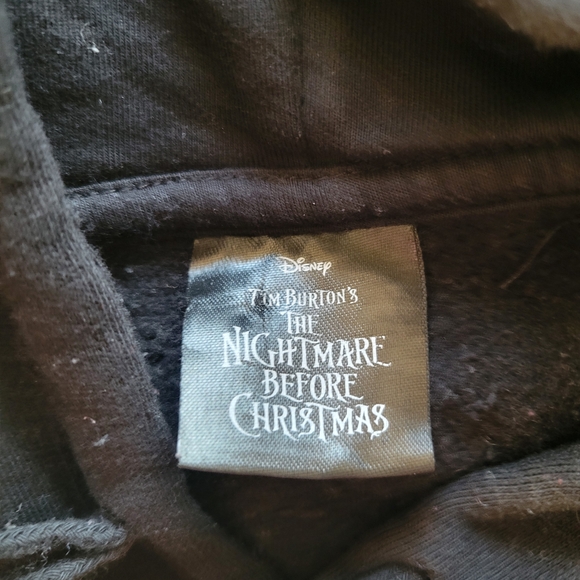 Disney Jack Skellington Hoodie - Black and Orange - Picture 4 of 5